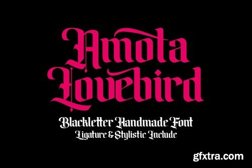 Amika Blackletter Font