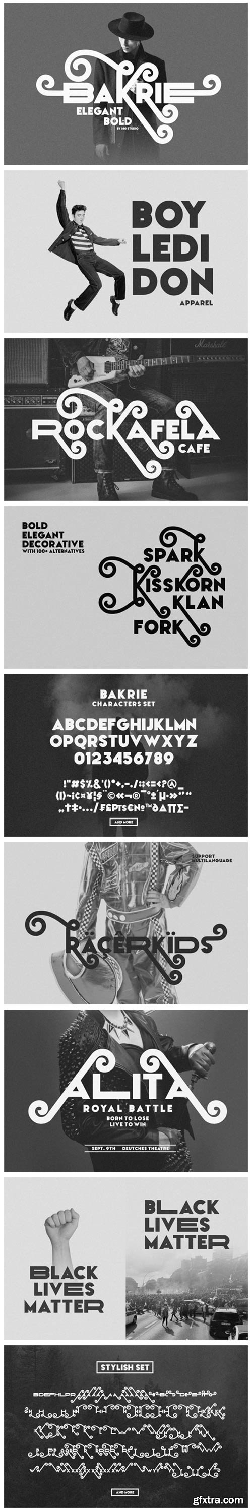 Bakrie Font