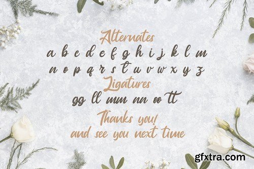 CM - Anjelica Script - Bold Script Font 5130110