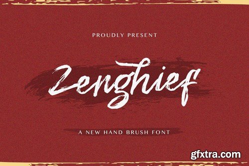 CM - Zenghief - Hand Brush Font 5129959