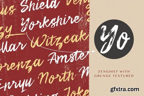 CM - Zenghief - Hand Brush Font 5129959