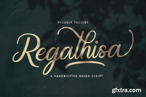 CM - Regalhisa - Calligraphy Font 5129996