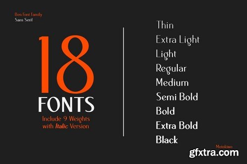 CM - Ben Sans Serif Family 5087260