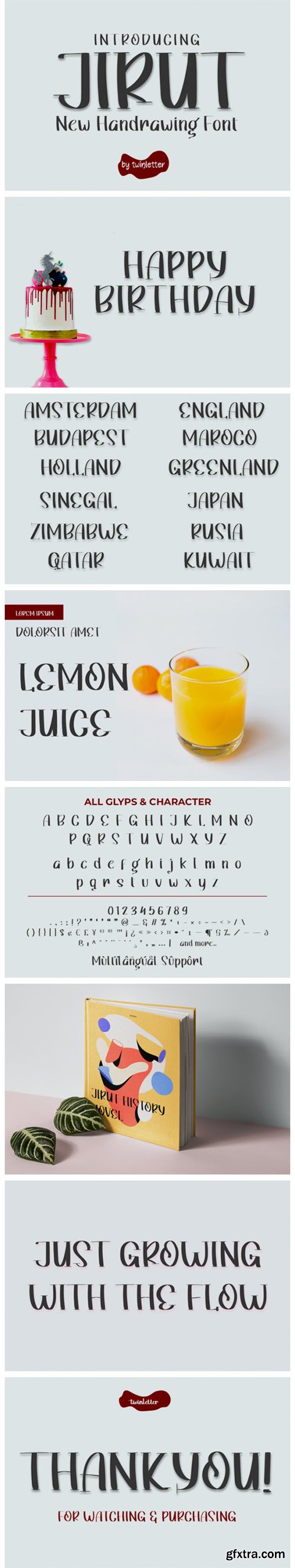 Jirut Font