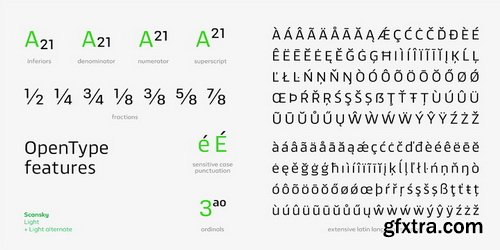 Scansky Font Family