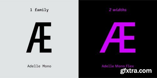 Adelle Mono Font Family