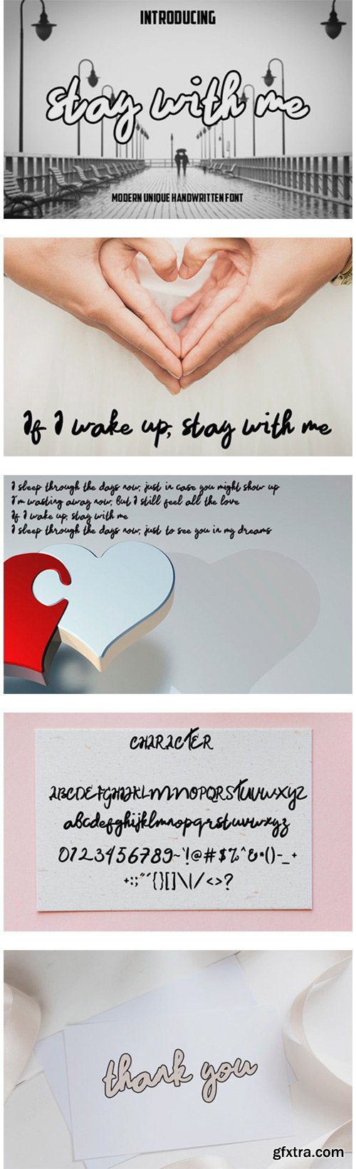 Stay with Me Font