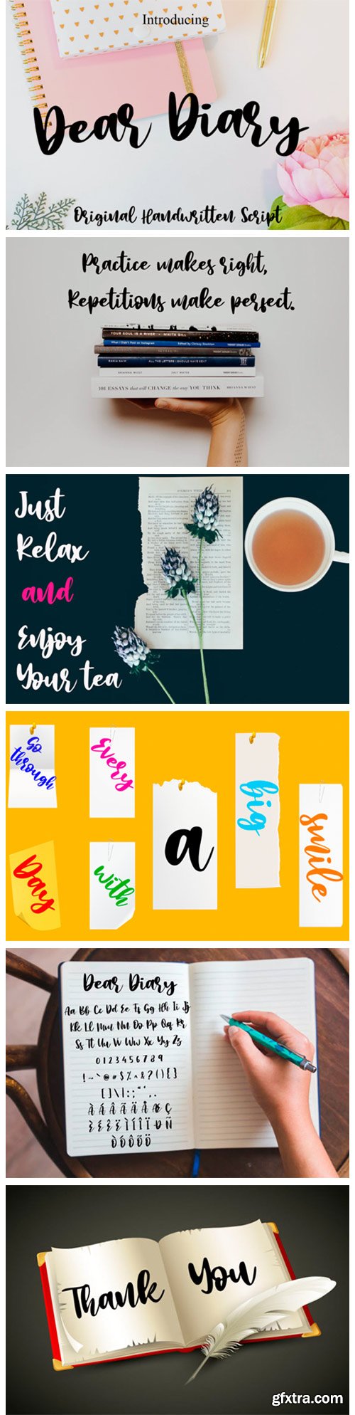 Dear Diary Font