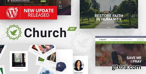 ThemeForest - ChurchWP v1.9.3 - A Contemporary WordPress Theme for Churches - 19128148