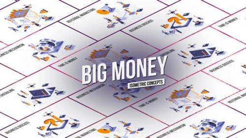 Videohive - Big Money - Isometric Concept