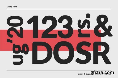 CM - Grasp Typeface 5130126