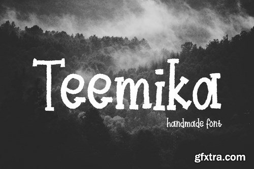 Teemika - Handwritten Font