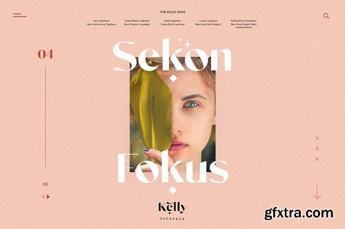 Kelly Regular - Gorgeous Sans Serif