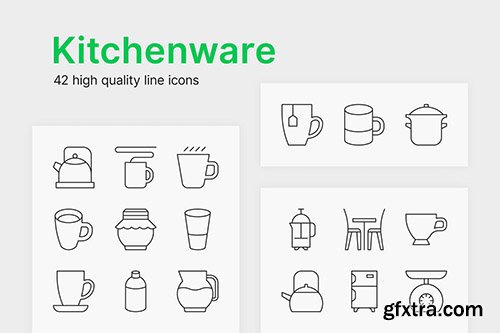 Kitchenware Icons