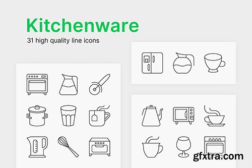 Kitchenware Icons