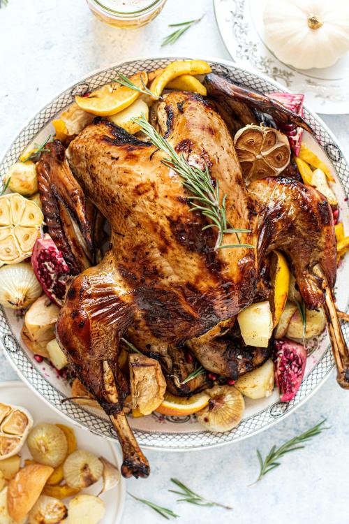 Fresh homemade thanksgiving roasted tukey - 1228617