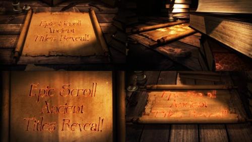 Videohive - Epic Scroll Titles