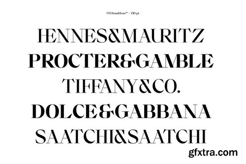 FH Ronaldson Font Family