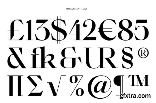 FH Ronaldson Font Family