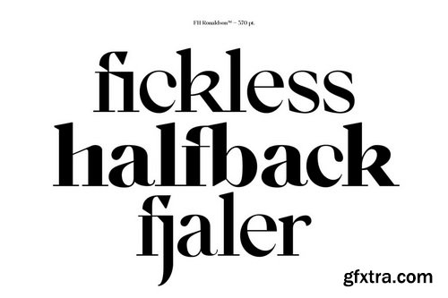 FH Ronaldson Font Family