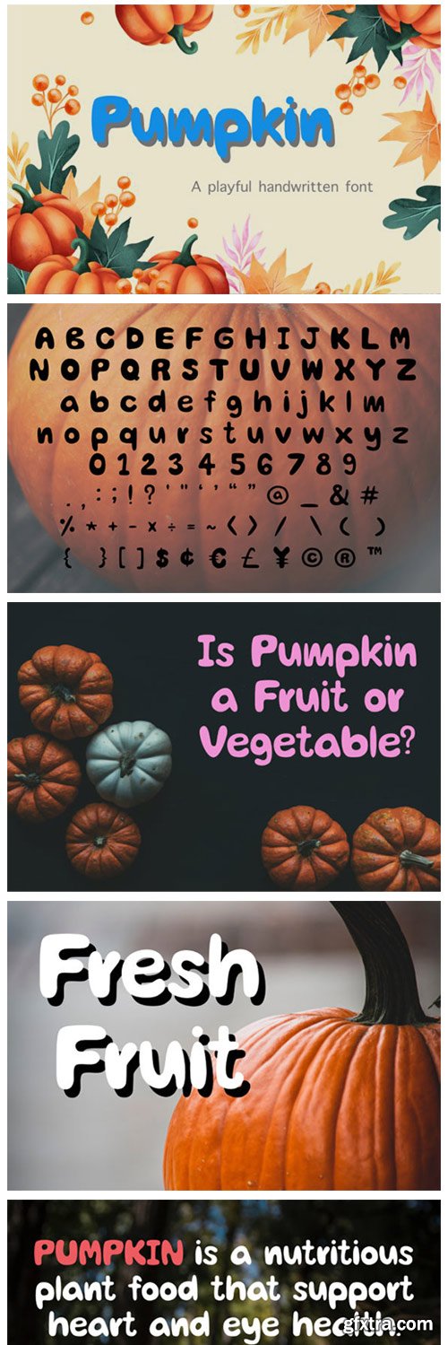 Pumpkin Font