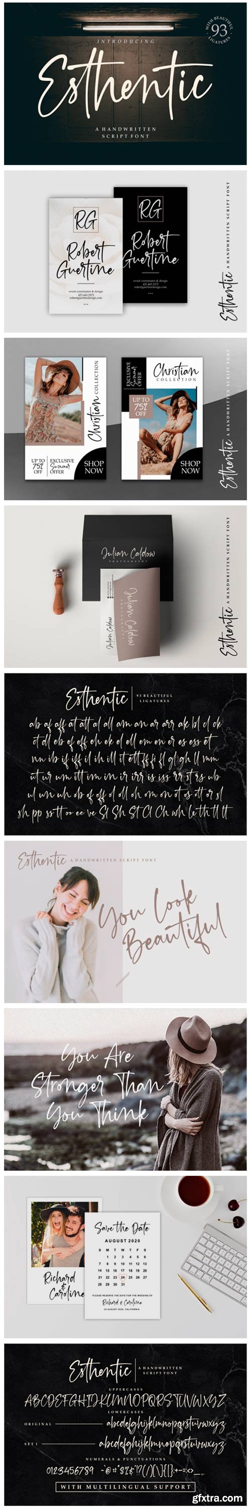 Esthentic Font