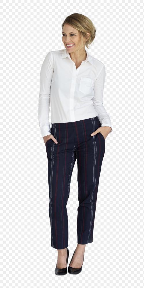 Cheerful young businesswoman transparent png - 1232519