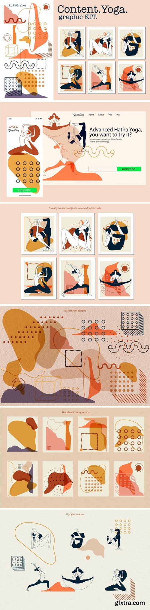 Content.Yoga.Graphic KIT