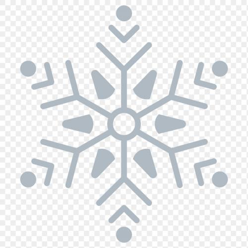 Christmas snowflake social ads template transparent png - 1234113