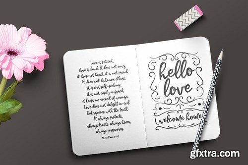 Hello Love Font