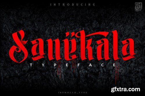 Sanekala Typeface