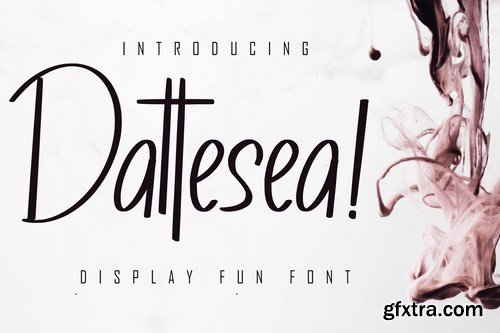 Dattesea Fun Display Font