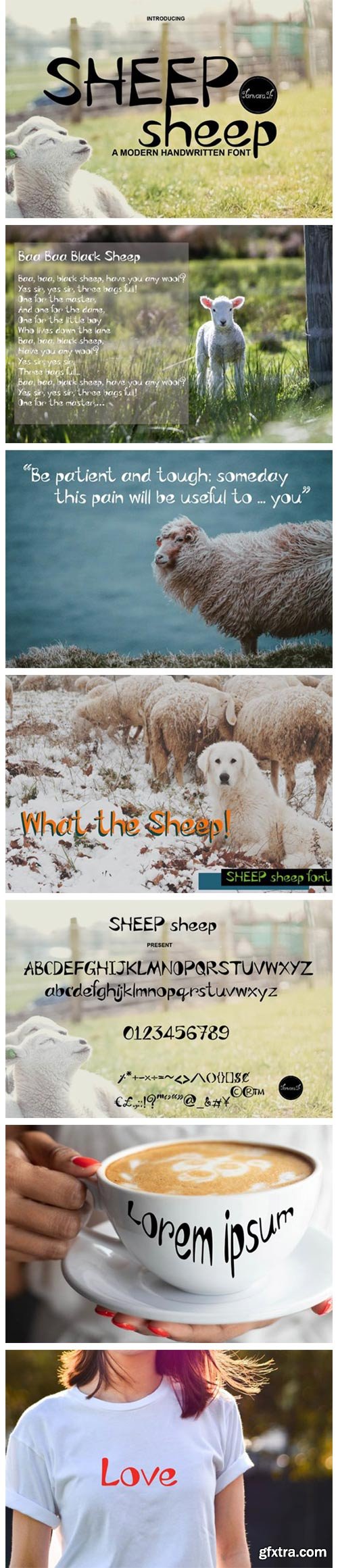 Sheep Sheep Font