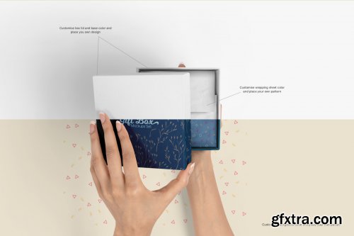 Gift Box Mockups Pack