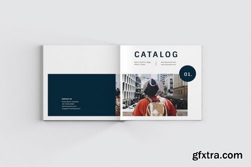 CreativeMarket - Travel Square Catalog Brochure 5018242