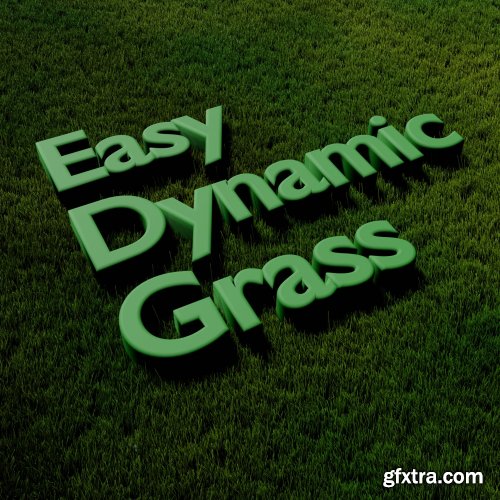 Super Easy Realistic Animated Grass with Blender