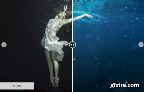 CreativeMarket - Underwater Photoshop Overlays 4736171