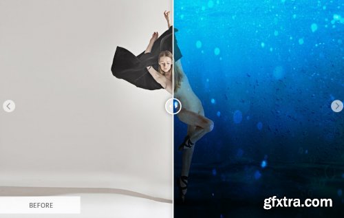 CreativeMarket - Underwater Photoshop Overlays 4736171