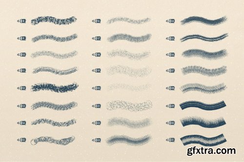 CreativeMarket - Artista Brushes for Illustrator 5032114