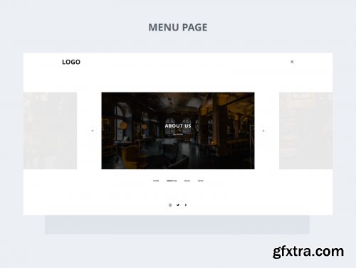 UI kit for restaurants & cafe