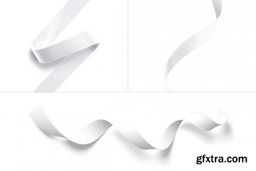 CreativeMarket - Ribbon Mockups Set 5045392