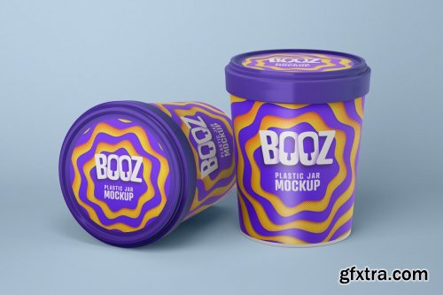 CreativeMarket - Ice Cream Cup Mockup | Ice Cream Box 5050322