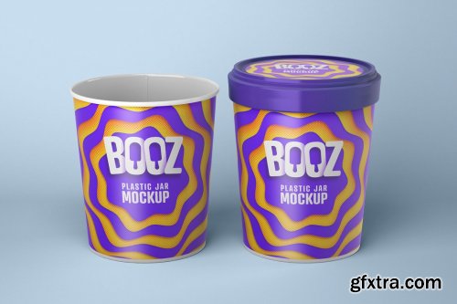 CreativeMarket - Ice Cream Cup Mockup | Ice Cream Box 5050322