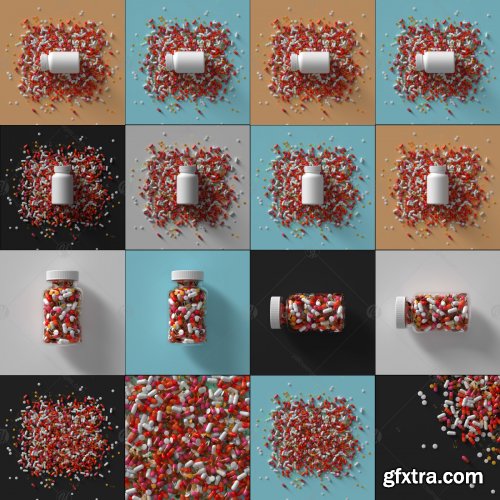 Pills Render Set