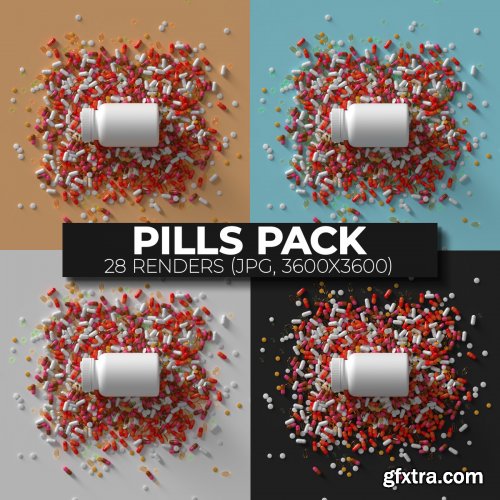 Pills Render Set