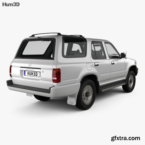 Toyota 4Runner 1992 3D model