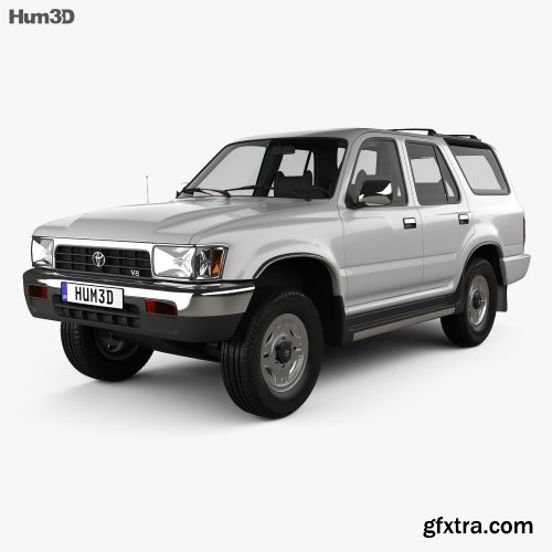 Toyota 4Runner 1992 3D model