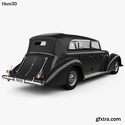 Fiat 2800 Torpedo 1939 3D model