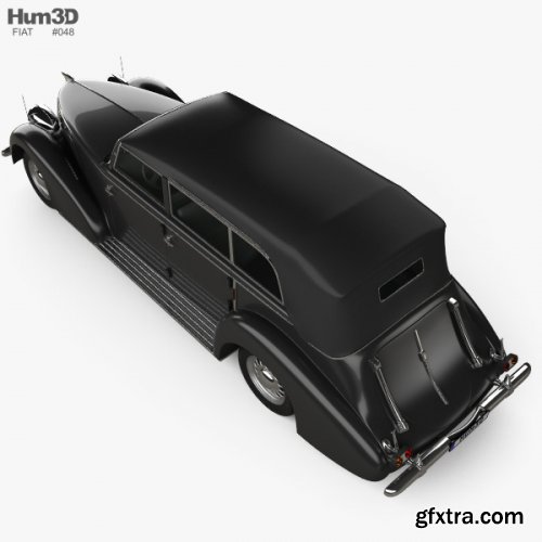 Fiat 2800 Torpedo 1939 3D model