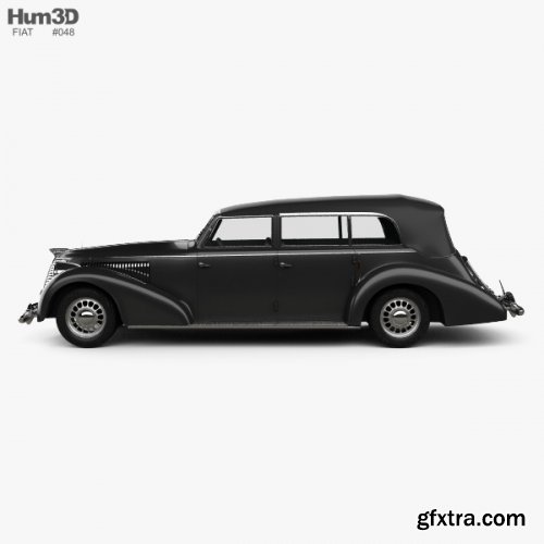 Fiat 2800 Torpedo 1939 3D model